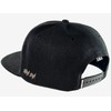 Nebelkind Snapback Cap Men Women Inked Black, OneSize, Basecap Cap,