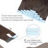 Jerriess Tape in Hair Extensions Human Hair, Professional Grade Remy