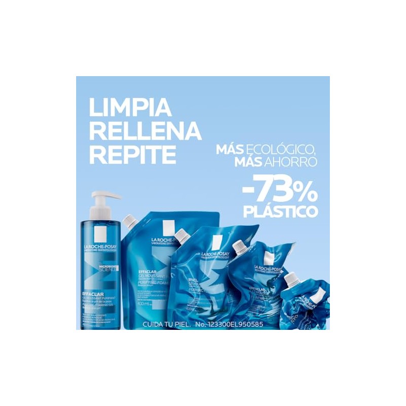 La Roche-Posay Effaclar Gel Purificante +M Refill 400ml