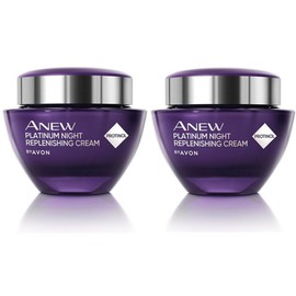 Pack of 2 Anew Platinum Night Replenishing Cream with Protinol - 50ml