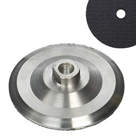 MTP Brand 4 inches (100mm) Aluminum Base Backer Hook and Loop Pad Diamond Polishing 5/8-11 Thread Sanding Grinding Discs