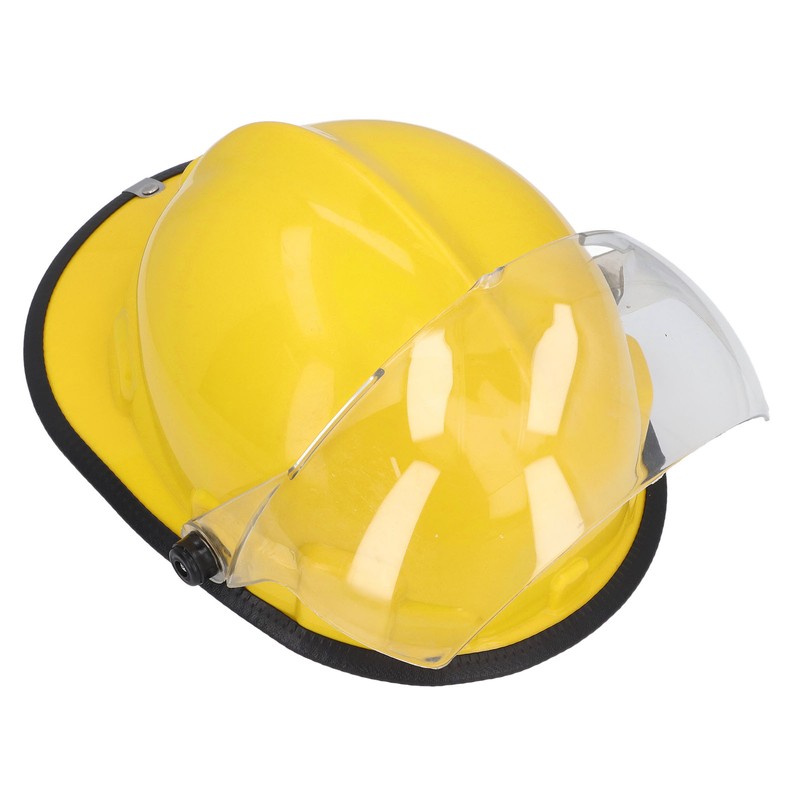 Fire Rescue Helmet with Face Shield Flame Retardant Adjustable Shock
