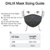 DALIX Cloth Face Mask Reusable Washable Made in USA -