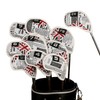 Leather Golf Club Iron Head Covers 10 Piece Set Union