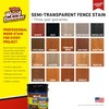 Wood Defender Semi-Transparent Fence Stain – Sierra, 1-Gallon | Oil-Based