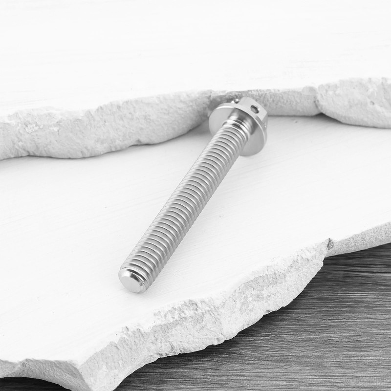 ECSiNG 2 Pieces M6 x 40 mm Hex Screws with