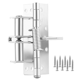 Bisagras de Puerta de Cierre Automático de 4 Pulgadas Bisagra de Cierre Automático de Diseño Oculto Bisagras de Puerta de Posicionamiento de 90 Grados Herrajes para Puertas