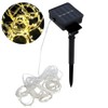 Outdoor Solar Power 120LED Chips Umbrella String Lights for Garden