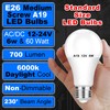 12V 24V LED Light Bulb A60 A19 50W 60Watt Halogen