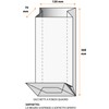 Italpak x000000123607 Transparent Envelopes – Neutral for Contain All Products
