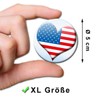 Fridge Magnets USA Flag Decorative Gift Set of 6 Magnets