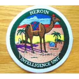 Unbranded Drug Enforcement Administration DEA Heroin Intelligence Unit Patch