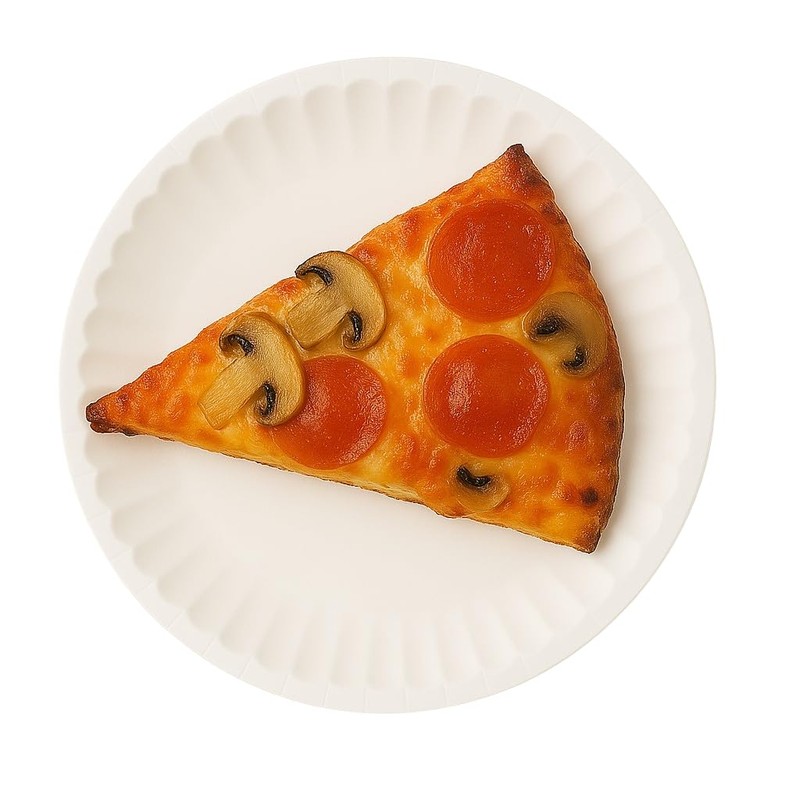Pakomat Paper Plates 23 cm Pack of 50 Disposable Plates