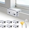 Window Locks for Sliding Windows(6 Sets)-Sliding Window Security Lock with