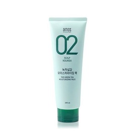(NS Home Shopping) Amos Green Tea Real Feel Intensive Moisture Pack 250ml / (NS홈쇼핑)아모스 녹차실감 인텐시브 모이스처 팩 250ml