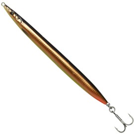 Savage Gear 3D Sand Pencil 9 cm 13 g - Sea Trout Bait, Spinning Bait for Sea Trout, Blinker for Sea Trout Fishing, Colour: Black Copper UV