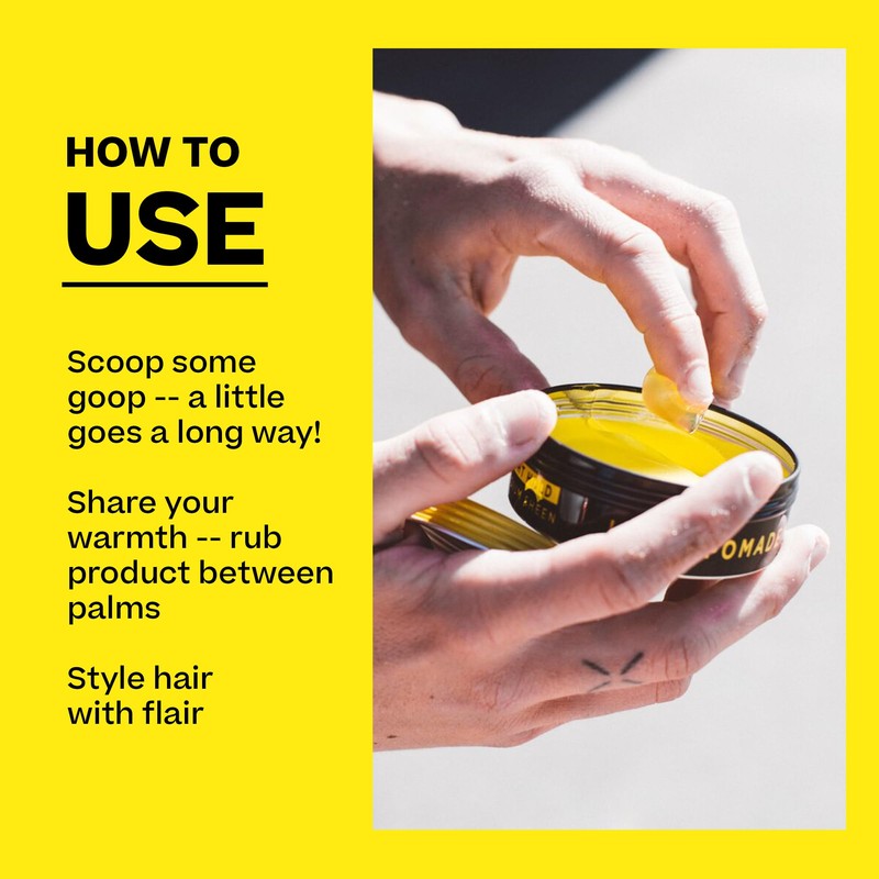 BYRD Hairdo Products Slick Pomade 2-Pack - Flexible Hold, Medium