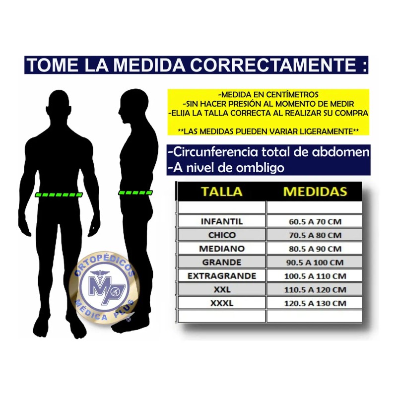 Faja Hernia Umbilical 13 Cm Almohadilla Para Ombligo 2 Pzs