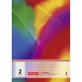 Fountain, 104438202, Exercise Book A4 (32 Sheets, Lined, ruling 2, Class 2)