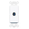 RiteAV - USB 3 Port Wall Plate Decorative (Rocker) White