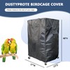 DUSTYPROTE Birdcage Cover, Universal Bird Cage Cover Good Night Blackout,