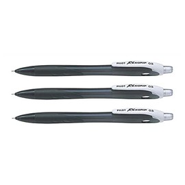 Pilot RexGrip Begreen Mechanical Pencil 0.5 mm Black Pack of 3