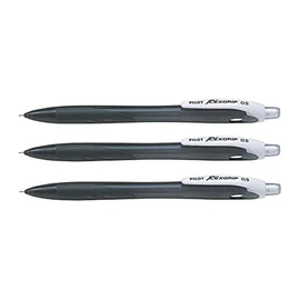Pilot RexGrip Begreen Mechanical Pencil 0.5 mm Black Pack of 3