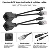 Passive PoE Splitter YACSEJAO 2Pair Passive PoE Injector and Splitter