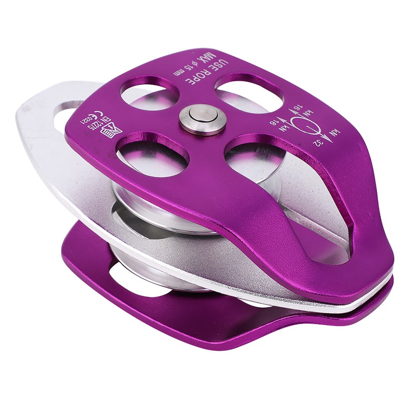 EN 12278 Outdoor Aviation Aluminum Side Swing Double Pulley for