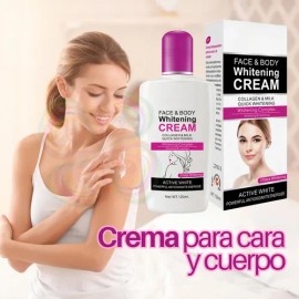 Crema para cuerpo Universo en Linea Blanqueadora Whitening Cream en bote de 100mL/100g no aplica