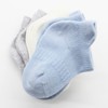 bistyle Baby Grip Ankle Socks 6 Pairs | Newborn Infant