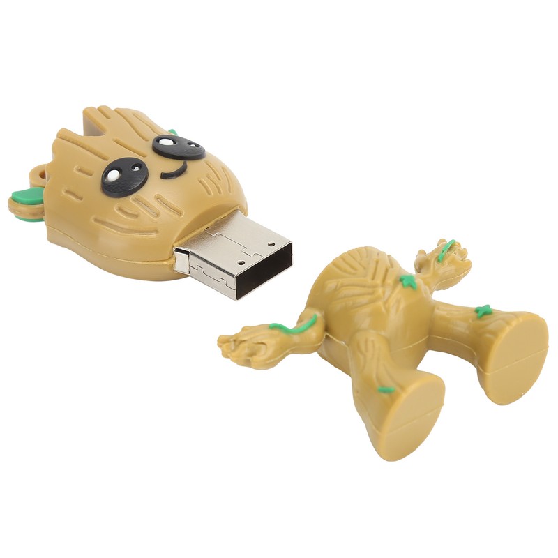 Cartoon U Disk Tree Man Doll Appearance High Speed Bulk