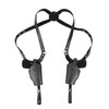 DONGKER Dual Gun Shoulder Holster,Leather Concealed Gun Holster with Adjustable