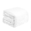 BEDELITE Fleece Blanket White Throw Blanket for Couch & Bed,