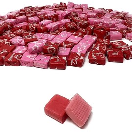 Holiday Special Starburst Pink and Red Mix Chewy Fruit Candy - 1.5 lbs - Starburst Original Strawberry and Cherry Soft Chew Candies - Bulk Family Size Assortment Pack - Individually Wrapped, 24 oz.