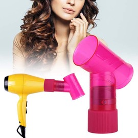 ANGGREK Wind Spin Hair Diffuser, 360 Roatable Spin-in- Hair Dryer Diffuser Curly Tornado Hair Curler Blow Dryer Hairdressing Styling Accessory ()