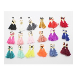 Mini Tassels Small and Short Cotton Thread Tassels GD36ST139 Wholesale 36pcs/lot 13mm