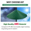 24-inch Large Outdoor Squirrel Baffles for Bird Feeders Pole, Two