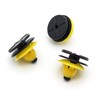 VVO Fasteners- Yellow Plastic Side Skirt, Sill Moulding Cover Trim