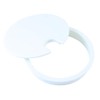 MyCableMart 4"" Cut-Hole Size White Round Wire Management Grommet with