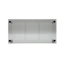 Trading Card Frame Holder Stand Display - 3 Card Slots Clear Acrylic UV Filtering Screwdown