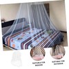 OHPHCALL Circular Bed Canopy Mosquito Net for Double Bed with