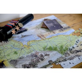 1000 Piece Jigsaw Puzzle Imperial War Museums D-Day Landing Operation Overlord Allied invasion of Normandy WW 2 For Adults Size 66X50cm