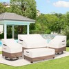 Patio Furniture Covers Waterproof 4 Piece, Extra Small