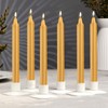 24 Pack Golden Spell Chime Candles – Premium Mini Unscented