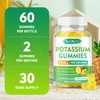 Potassium Citrate Gummies 1000mg, High Potency Potassium Supplement Gummies for