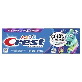 Crest Oral Care, Toothpaste Fluoride Anticavity Bubble Gum 3+ Years, 4.2 Ounce