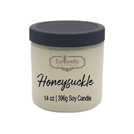 HONEYSUCKLE Soy Wax 14 oz. Jar Candle | Vegan | Floral | Mother's Day