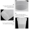 Happyyami Solar Powered Flowerpot Glow in The Dark Planters Led