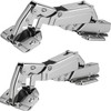 TamBee 175 Degree Hinges Frameless Cabinet Doors Hinges 48mm Concealed